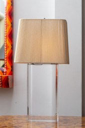 KARL SPRINGER: LUCITE AND STEE