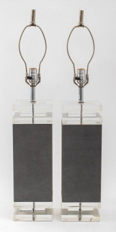 KARL SPRINGER MODERN LUCITE TA