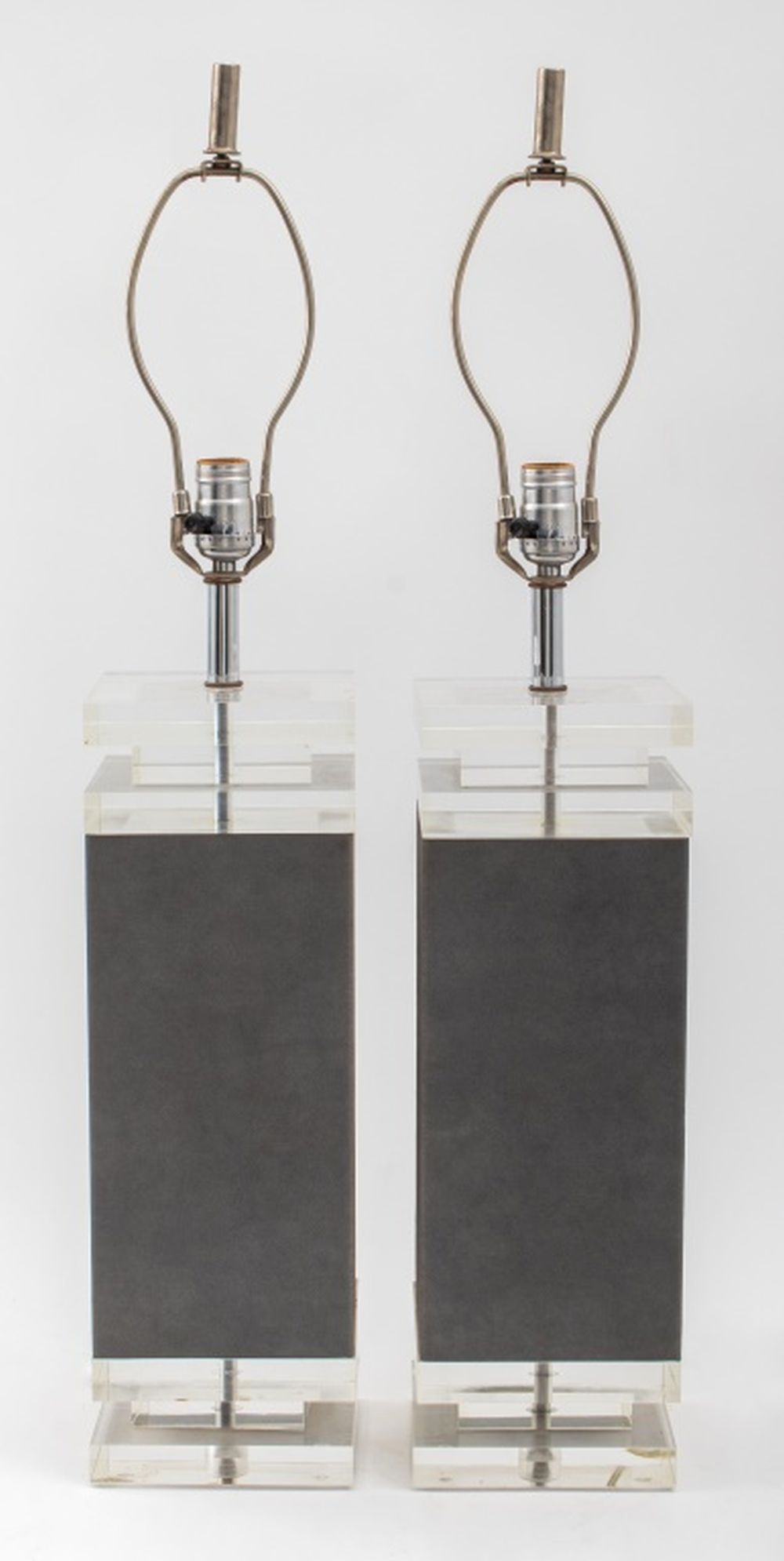 KARL SPRINGER MODERN LUCITE TABLE