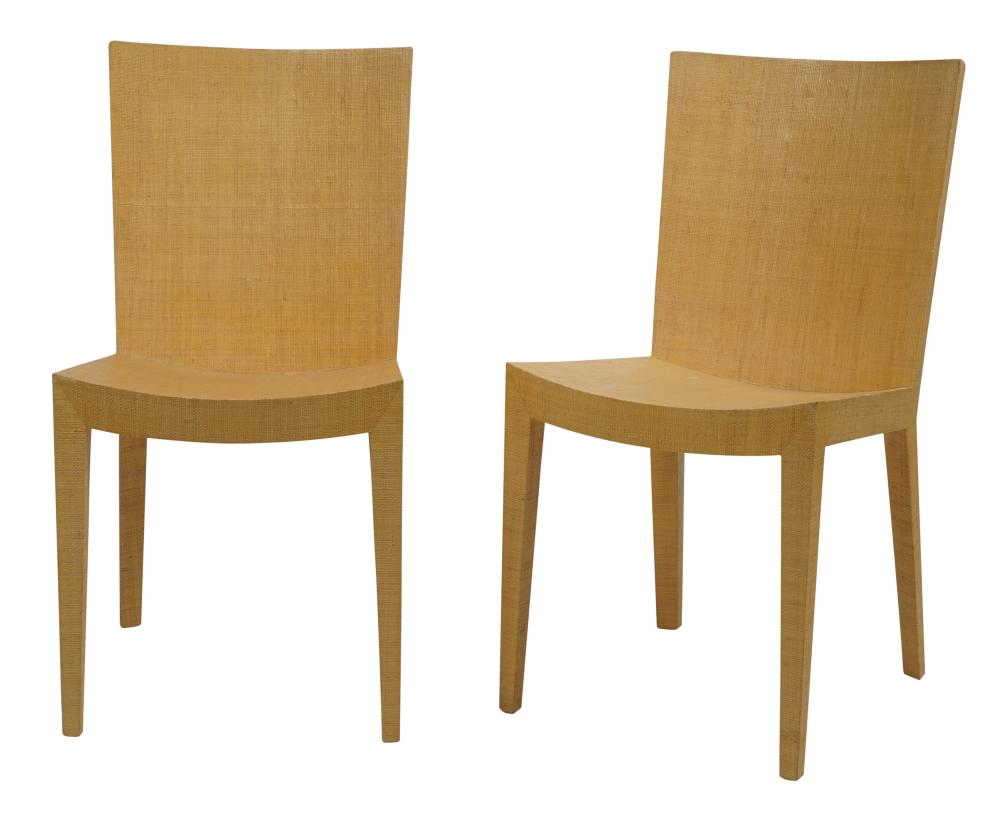 KARL SPRINGER: PAIR OF JMF SIDE