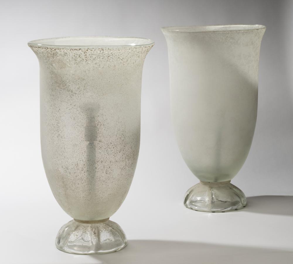 KARL SPRINGER: PAIR OF SCAVO