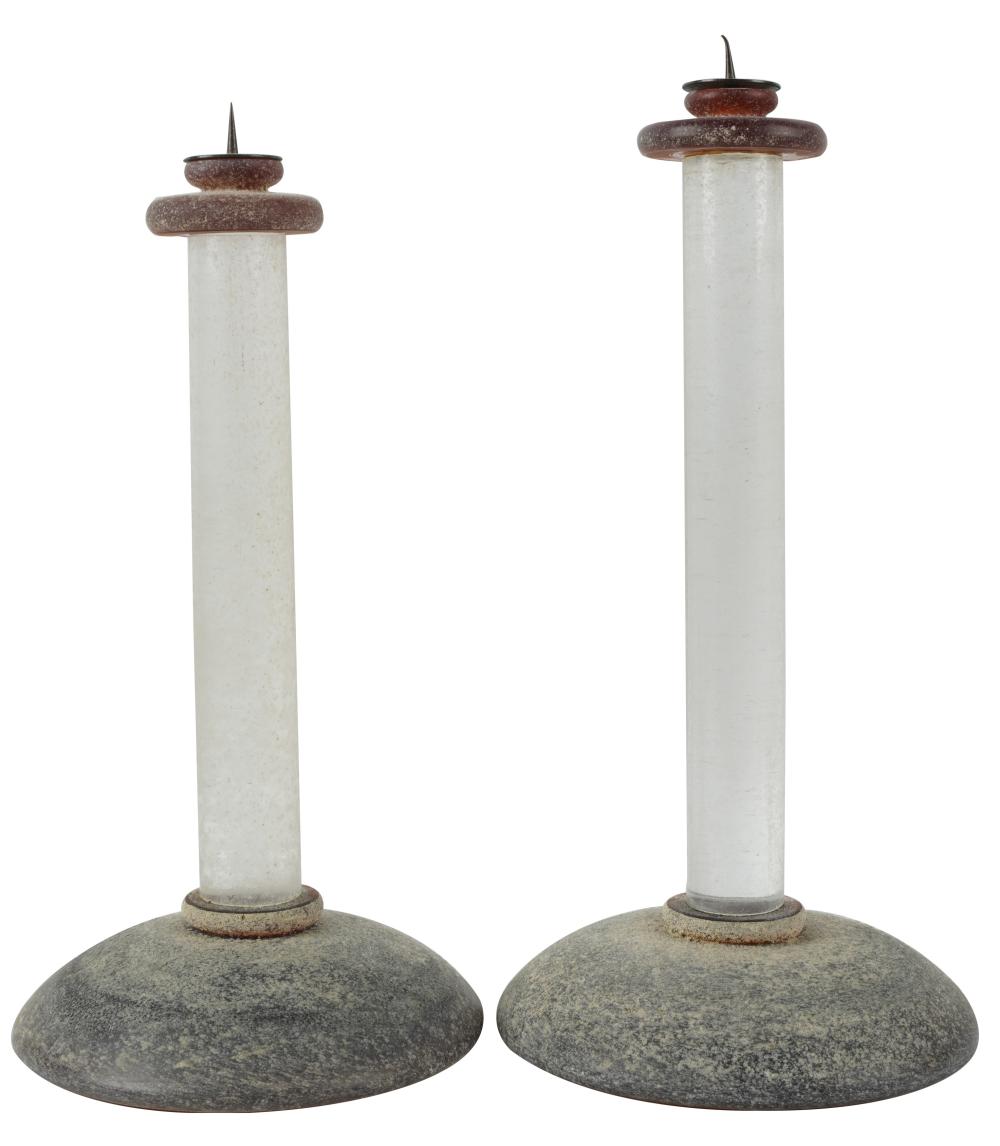 KARL SPRINGER: PAIR OF SCAVO