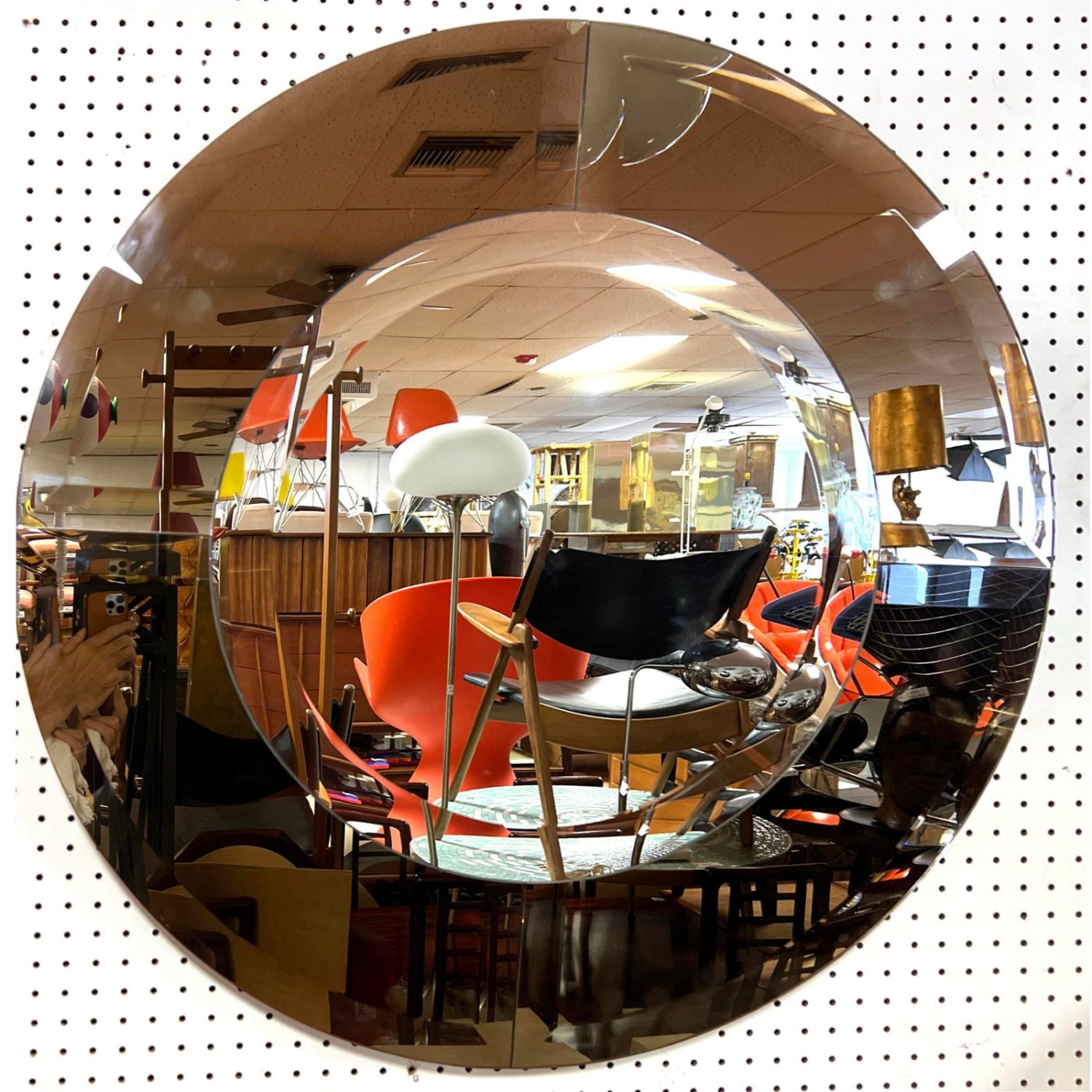 Karl Springer Saturn Wall Mirror
