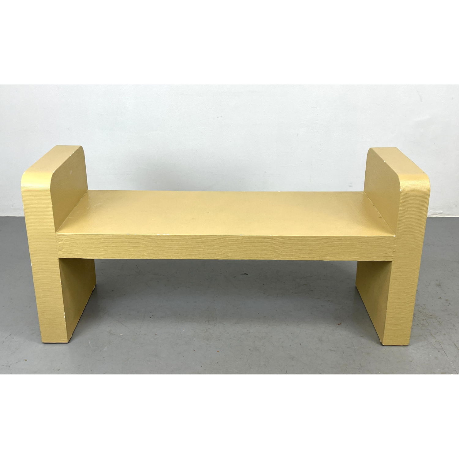 Karl Springer style Lacquered Grass