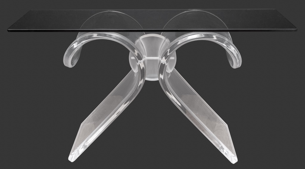 KARL SPRINGER STYLE MODERN LUCITE