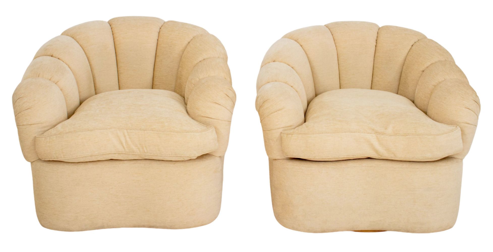 KARL SPRINGER STYLE UPHOLSTERED