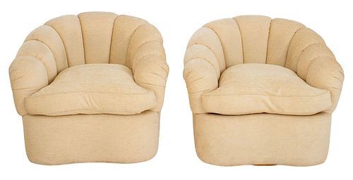 KARL SPRINGER STYLE UPHOLSTERED