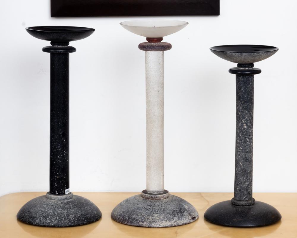 KARL SPRINGER: THREE SCAVO GLASS