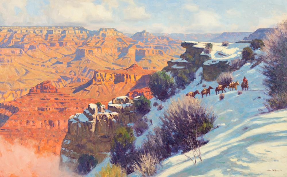 KARL THOMAS (B. 1948)Winter Color -