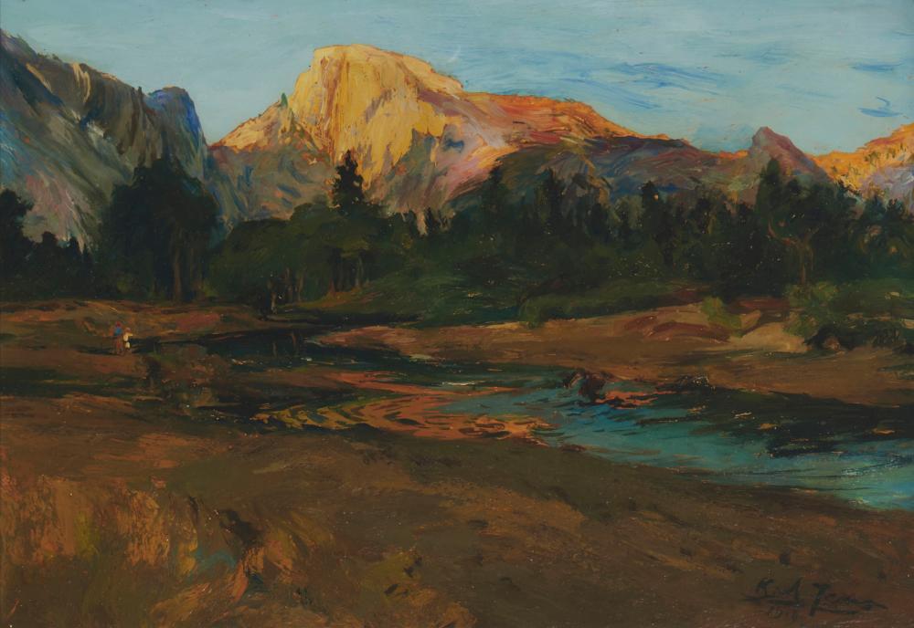 KARL YENS (1868-1945), "TIME OF
