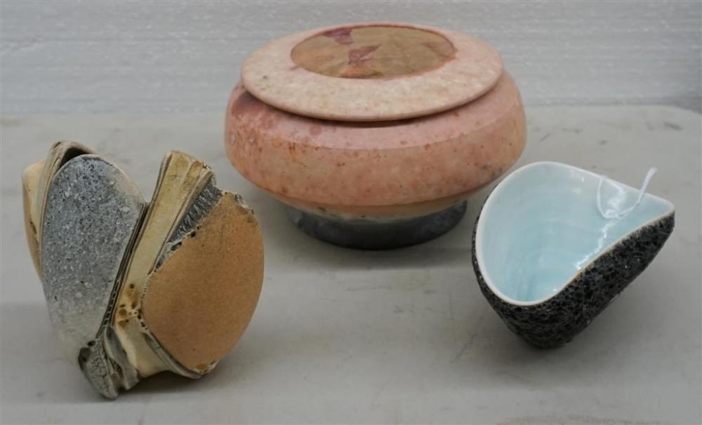 KARL YOST STONEWARE VESSEL,