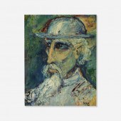 Karl Zerbe 1903–1972. Portrait