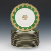 KARLSBAD PLATES, SET OF 15 1"