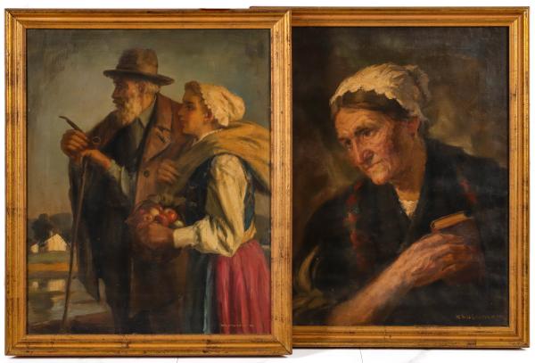 KAROLY KRUSNYAK (1889-1960) OIL