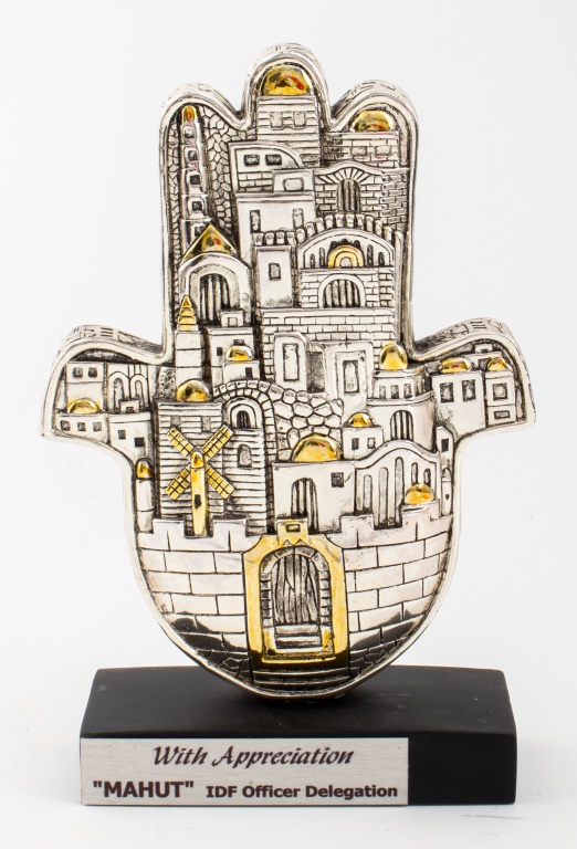KARSHI JUDAICA SILVER HAMSA