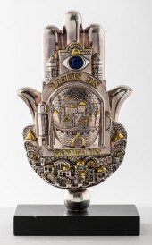 KARSHI JUDAICA SILVER HAMSA SC