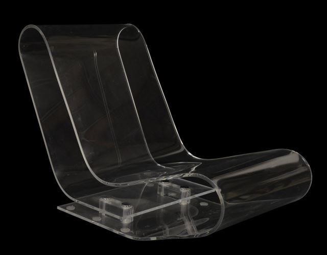 KARTELL LCP BENT LUCITE LOW