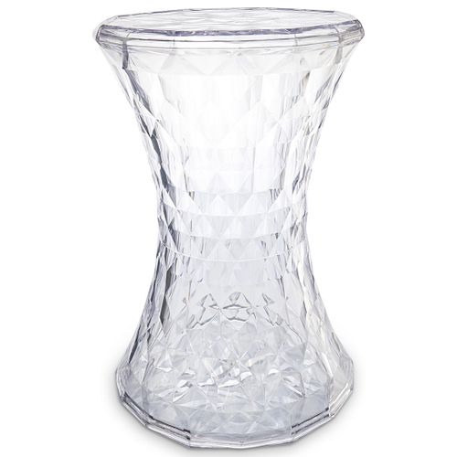 KARTELL STONE CRYSTAL STOOL BY