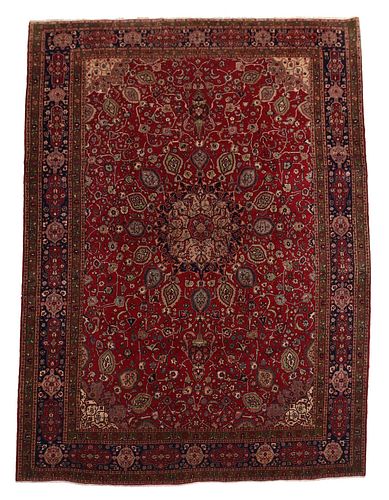 KASHAN CARPET20th century, red