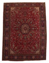 KASHAN CARPET20th century, red