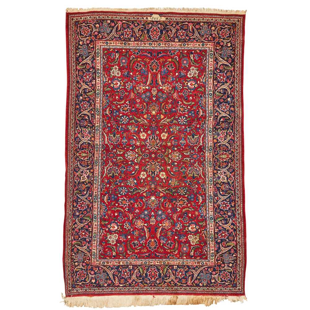 KASHAN RUG CENTRAL PERSIA, LATE