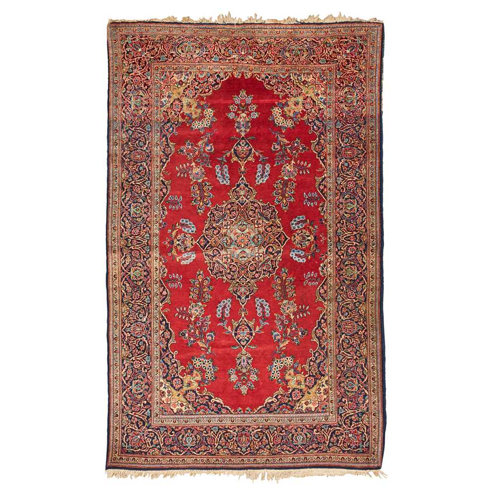 KASHAN RUG CENTRAL PERSIA, LATE