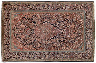 Kashan rug, finely woven with