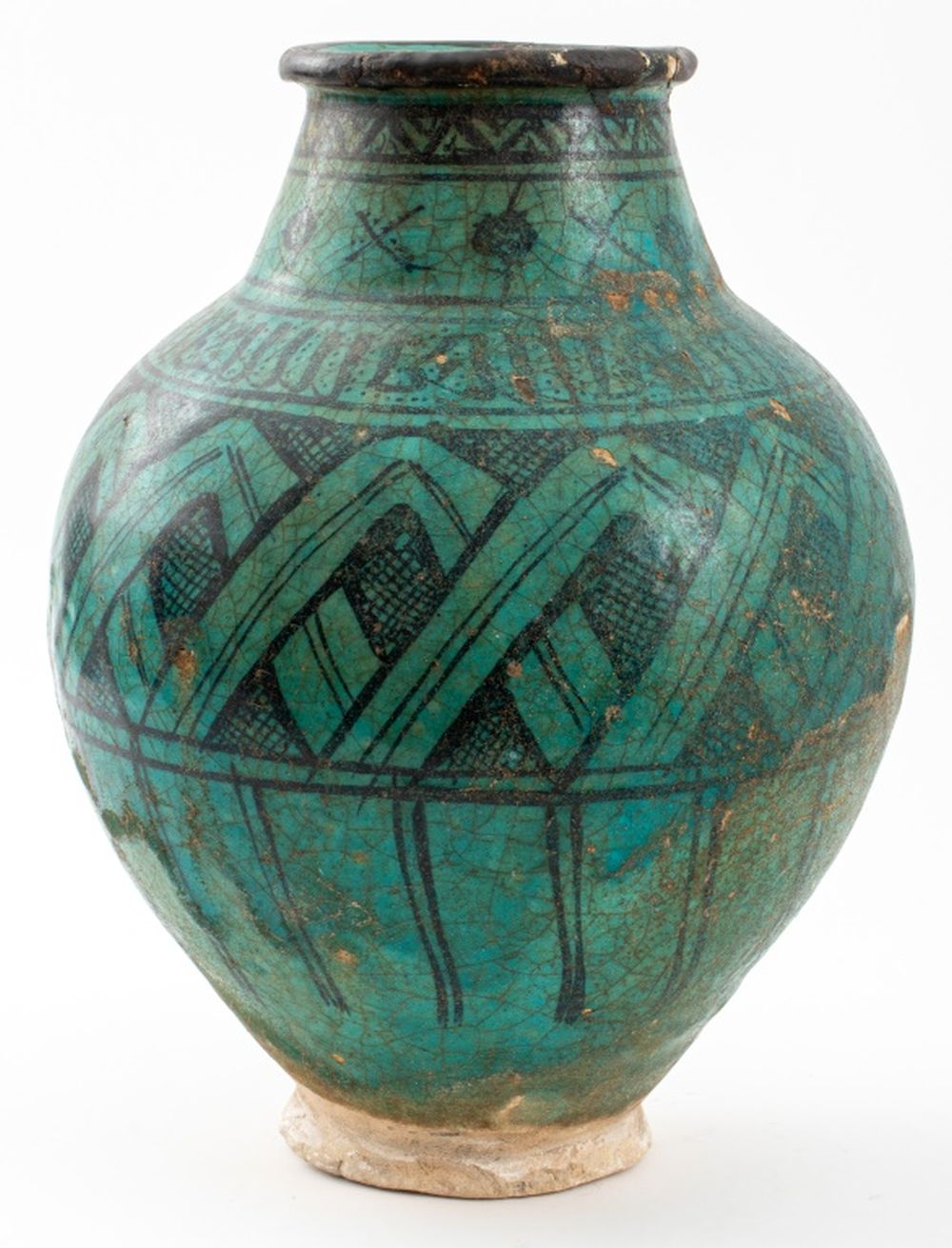 KASHAN TURQUOISE GLAZED STONEWARE