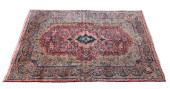 KASHAN WOOL RUG, C1950<br>Hand