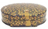 KASHMIR HAND-PAINTED EMBOSSED