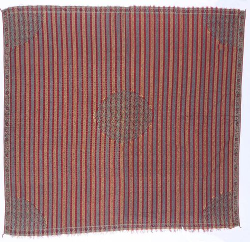 KASHMIR MOON SHAWL, INDIA, LATE