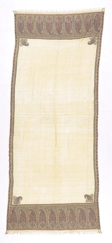 KASHMIR SHAWL, INDIA, FIRST HALF