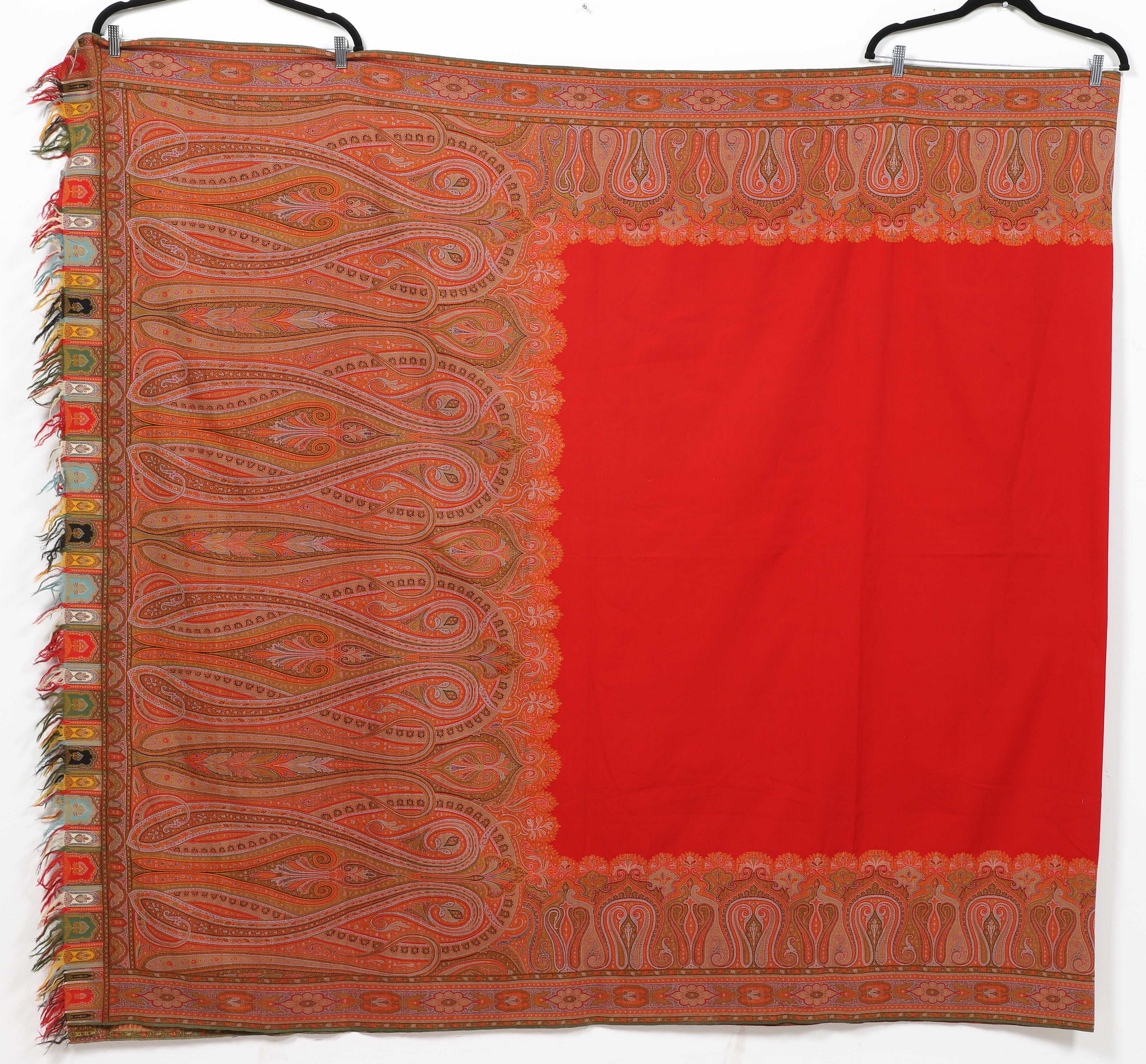 Kashmir shawl, paisley