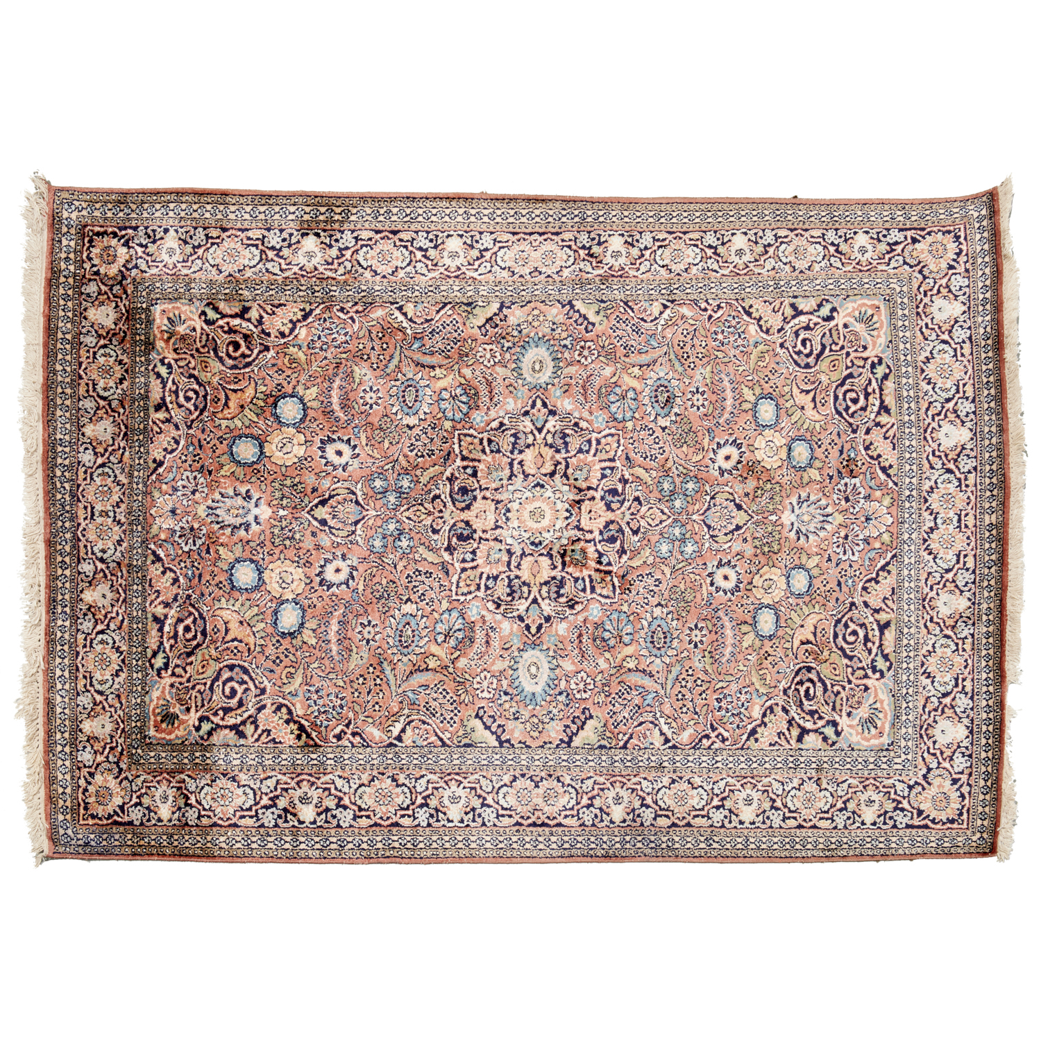 KASHMIRI SILK PILE CARPET 20th