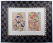 KASIMIR MALEVICH ABSTRACT DRAW