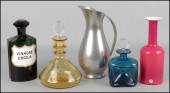 KASTRUP HOLMEGAARD GLASS VASE.