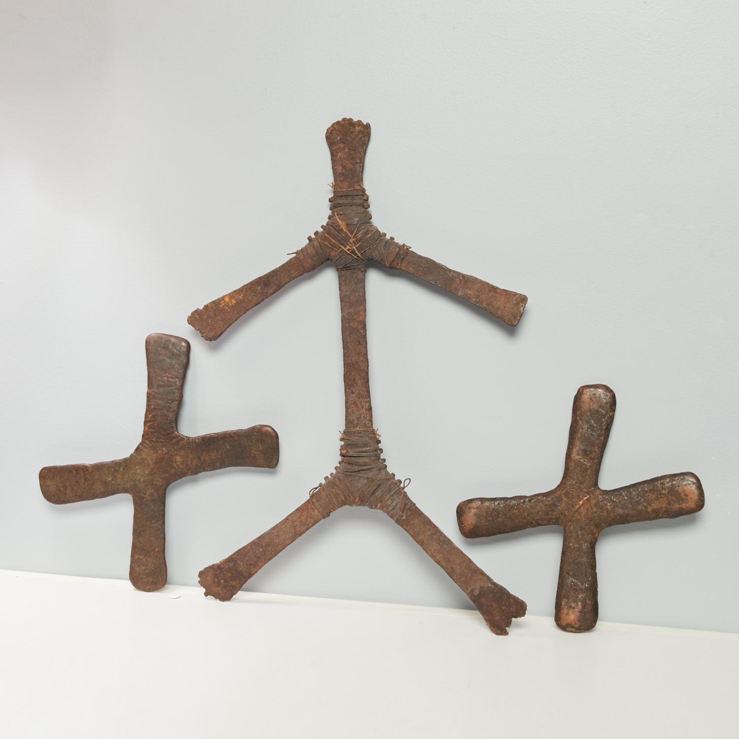 KATANGA PEOPLES, (2) CROSS