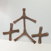 KATANGA PEOPLES, (2) CROSS CUR