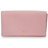 KATE SPADE LEATHER CLUTCHDESCR