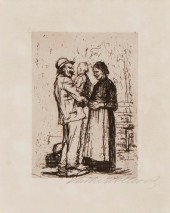 KATHE KOLLWITZ (1867-1945), "B