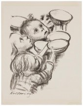 KATHE KOLLWITZ (1867-1945), "D