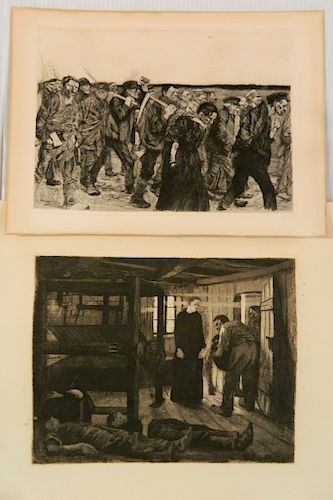 KATHE KOLLWITZ 2 ETCHINGSKathe