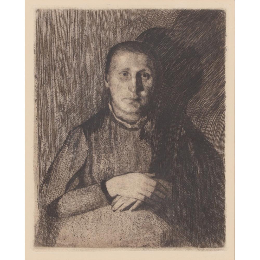 KATHE KOLLWITZ, GERMAN (1867-1945),