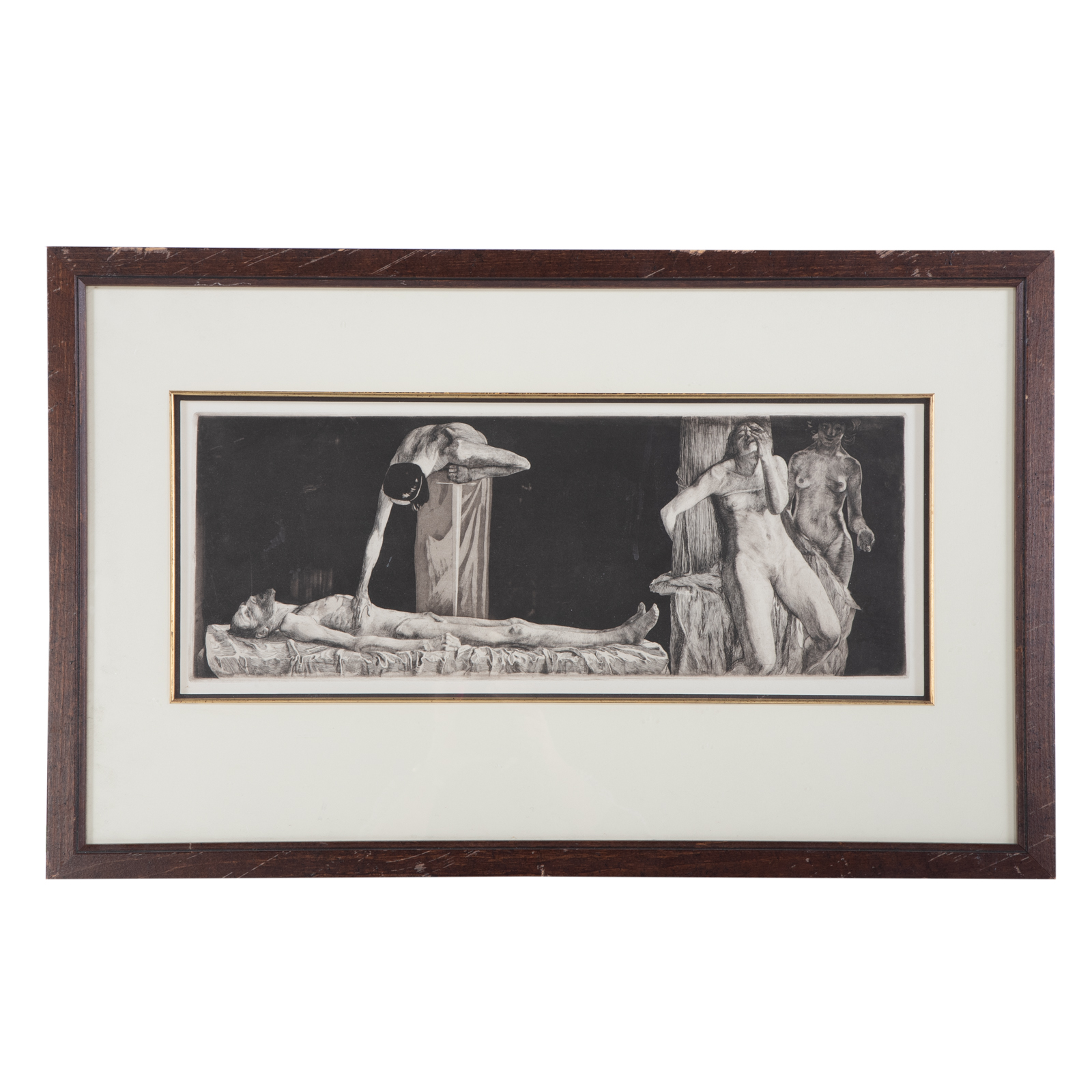 KATHE KOLLWITZ. "ZERTRETENE,"