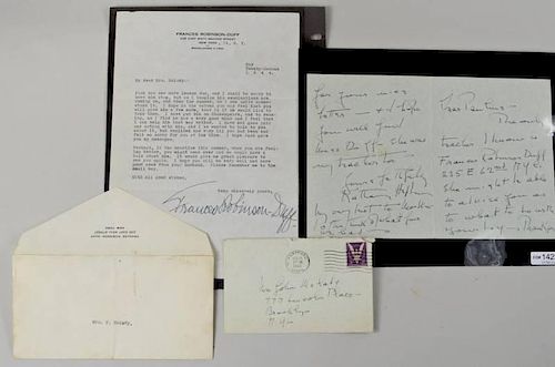 KATHERINE HEPBURN LETTER 1943Two
