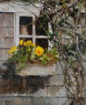 KATHY ANDERSON OIL ON CANVAS "