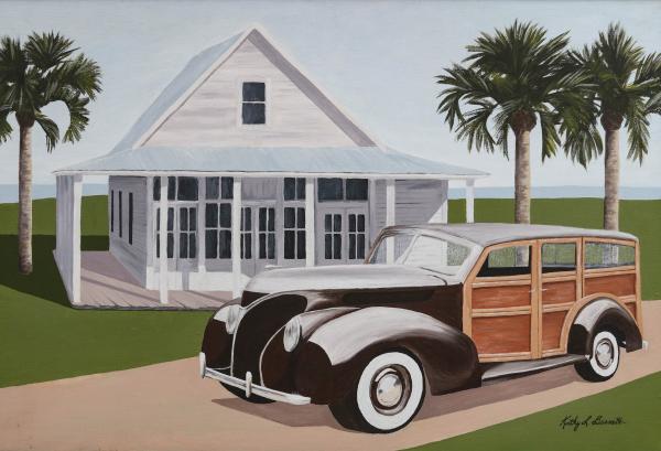 KATHY BURNETT (20/21ST C.) OIL ON