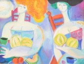 KATHY DONAHEY (B.1942) FRAMED