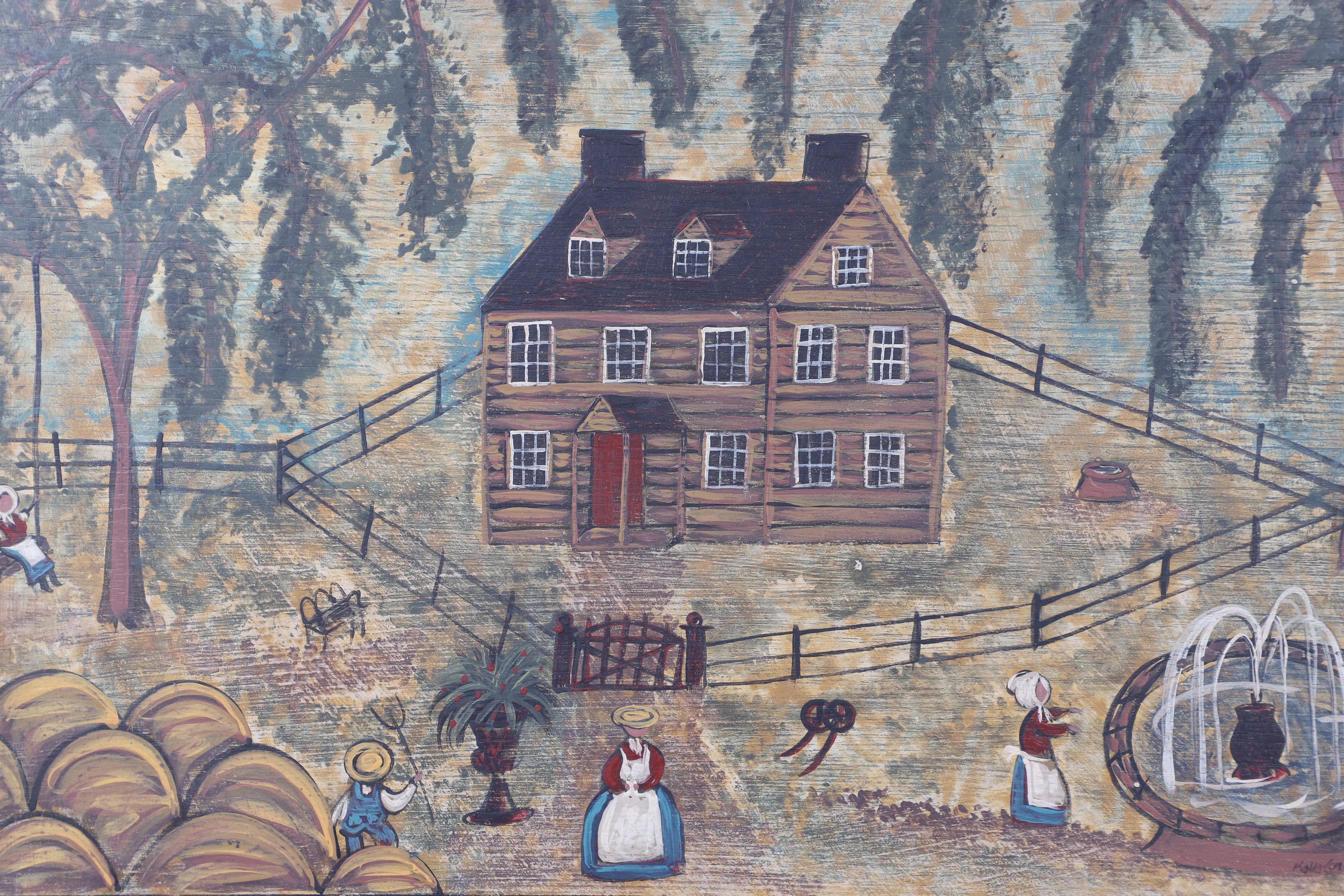 Kathy Graybill (20th-21st c) Folk