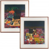 KATJA OXMAN, LARGE DIPTYCH AQU
